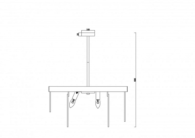 Люстра на штанге Freya FR5104PL-08BS3