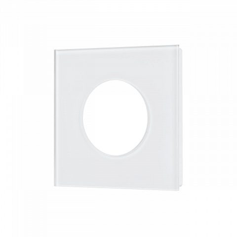 Рамка стеклянная FRM-GLARE-GC-1-WH Arlight 043832