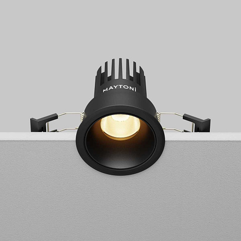Встраиваемый светильник Maytoni DL115-10W-2.7K-B