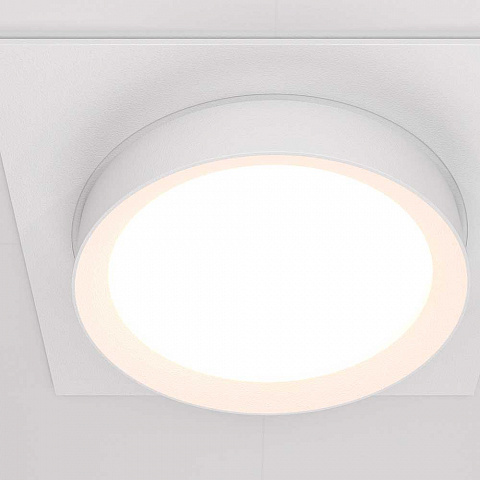 Встраиваемый светильник Maytoni DL086-GX53-SQ-W