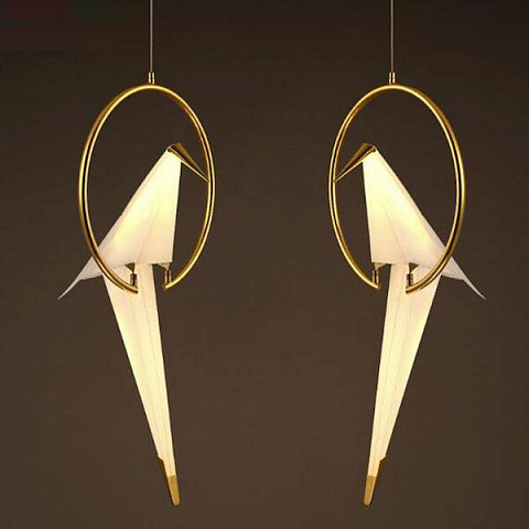 Подвесной светодиодный светильник Imperium Loft Origami Bird 74564-22