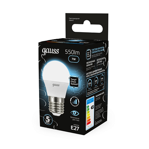 Светодиодная лампа Gauss 105102207-S