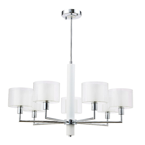 Люстра на штанге Crystal Lux MAESTRO SP-PL7 CHROME