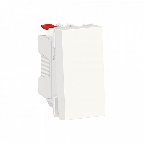 Schneider Electric Unica Modular Бел Выключатель 1-клавишный, сх. 1, 10 AX, 250В, 1 модуль