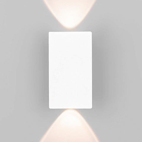 Уличный настенный светодиодный светильник Elektrostandard Mini Light 35154/D белый a060884