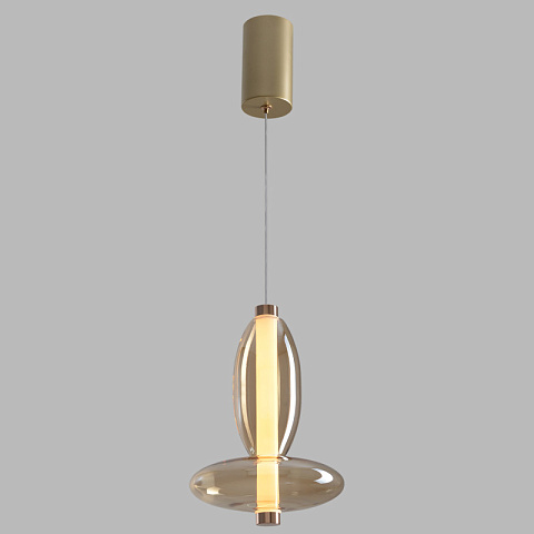 Подвесной светильник Crystal Lux QUASAR SP7W LED AMBER