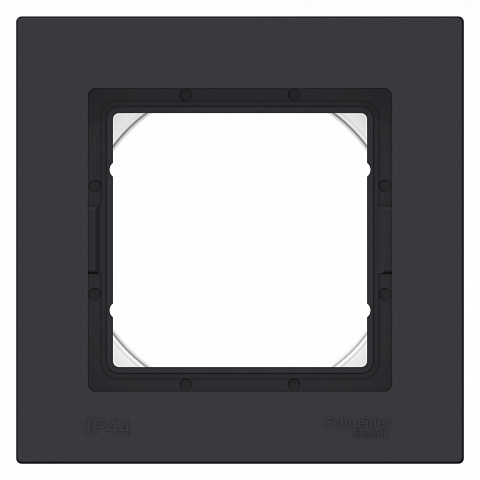 Systeme Electric AtlasDesign Aqua Карбон Рамка 1-ая IP44