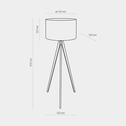 Торшер TK Lighting 5039 Treviso