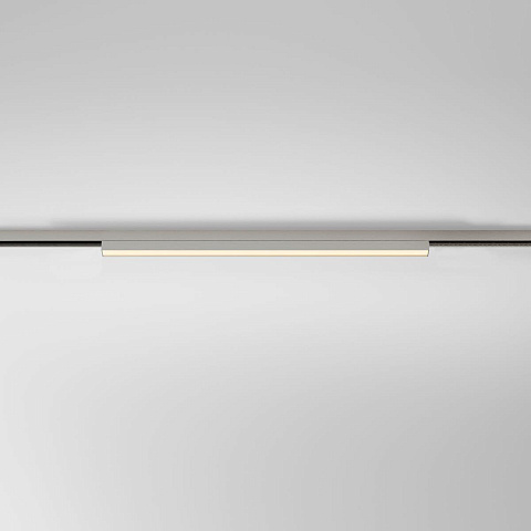 Трековый светильник 12W 3000K никель Elektrostandard 85526/01_система Лайн a072700