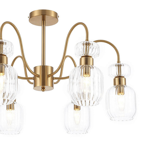 Люстра на штанге Escada 1141/6PL Clear