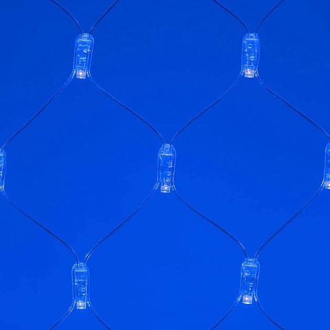 Уличная светодиодная гирлянда Ardecoled сеть 230V синий ARD-Netlight-Classic-2000X1500-Clear-288Led Blue 024681