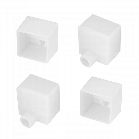 Заглушка WPH-FLEX-2020 WHITE с отверстием Arlight 062618