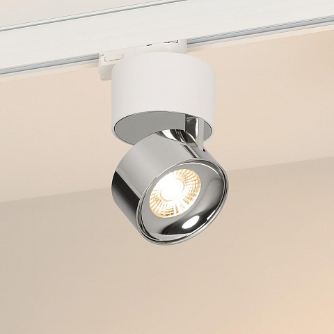 Светильник SP-PLURIO-TRACK-4TR-R77-9W Warm3000 (WH-CHR, 36 deg, 230V) Arlight 038118