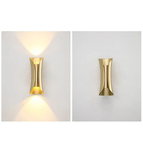 Настенный светильник Imperium Loft Infiniti Brass H34 306825-26