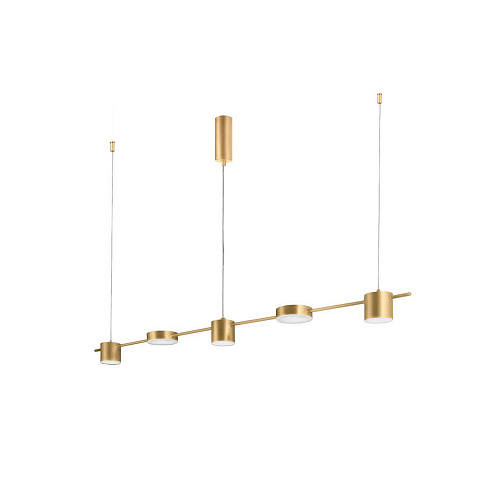 Подвесная люстра Crystal Lux TRISTAN SP5 L1200 GOLD