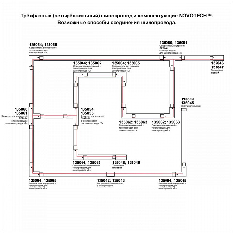 Шинопровод Novotech 135238