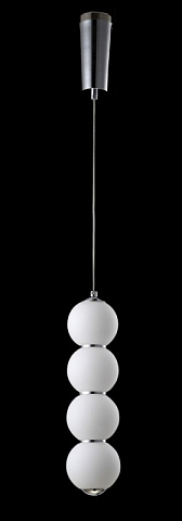 Подвесной светильник Crystal Lux DESI SP4 CHROME/WHITE