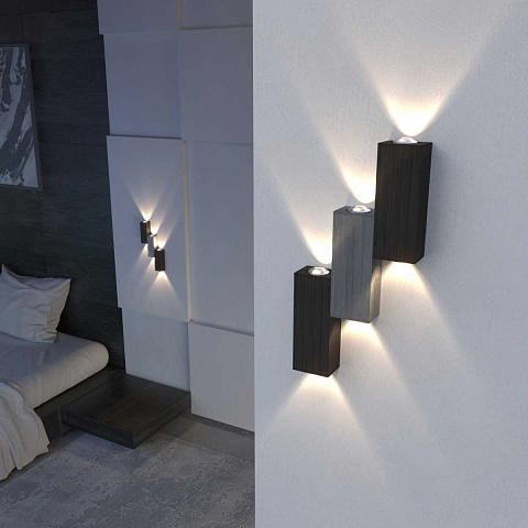 Настенный светодиодный светильник Elektrostandard Petite LED 40110/LED сталь a056601
