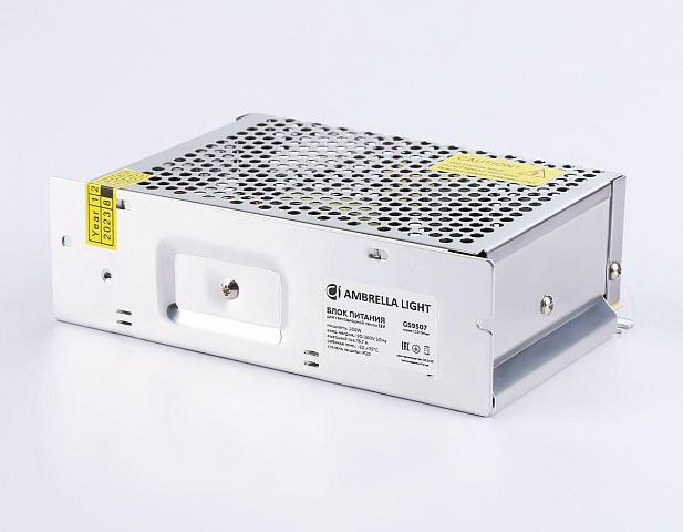 Блок питания Ambrella light Illumination LED Driver 12V 200W IP20 16,7A GS9507