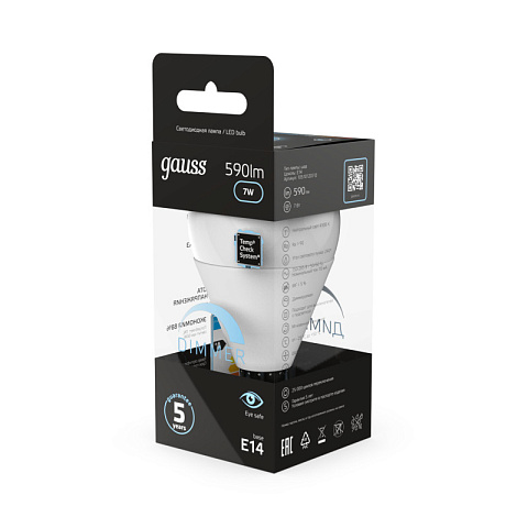 Светодиодная лампа Gauss 105101207-D