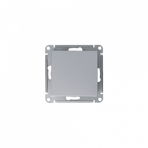 Systeme Electric AtlasDesign Алюминий Выключатель 1-клавишный сх.1, 10АХ, механизм