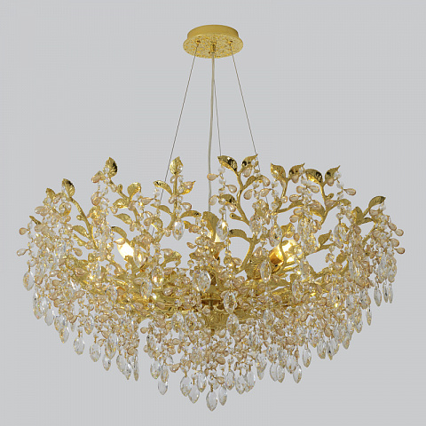 Подвесная люстра Crystal Lux EDEN SP10 GOLD