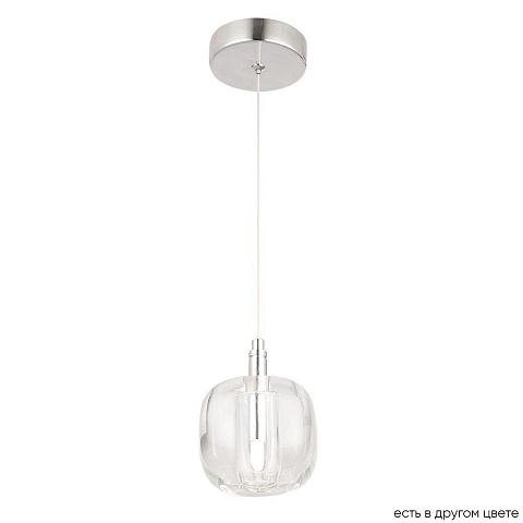 Подвесной светильник Crystal Lux Box SP1 Chrome/Transparent