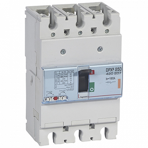 Legrand DPX3 250 Автоматический выключатель 3P 160А 25kA