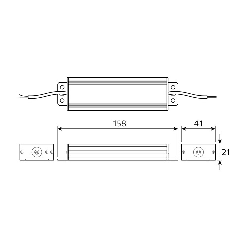 Блок питания Gauss 75W 12V IP67 BT523