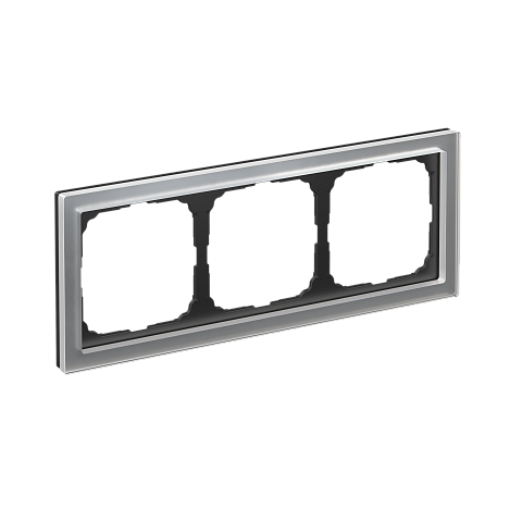 Systeme Electric ArtGallery Pure Органическое стекло Алюминий Рамка 3-ая