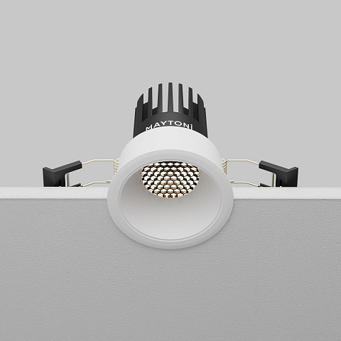 Встраиваемый светильник Maytoni Technical Dip DL115-10W-4K-W