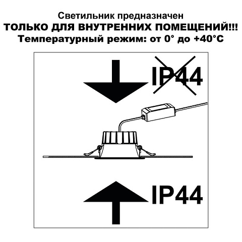 Влагозащищенный светильник Novotech 359555