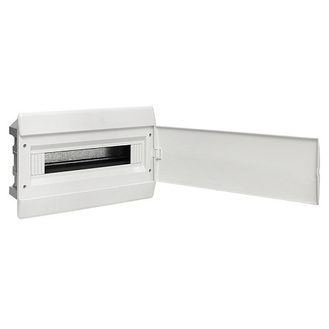 EKF PROxima Щит распределительный ЩРВ-П-18 "SlimBox" белая дверца IP41