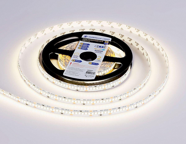Светодиодная лента Ambrella Light 18W/m 240LED/m 2835SMD дневной белый 5M GS3302