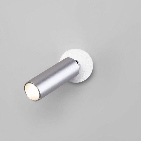Светодиодный спот Eurosvet Pin 20133/1 LED серебро