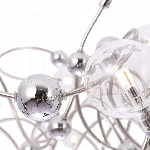 Подвесная люстра Crystal Lux MEDUSA SP30 CHROME