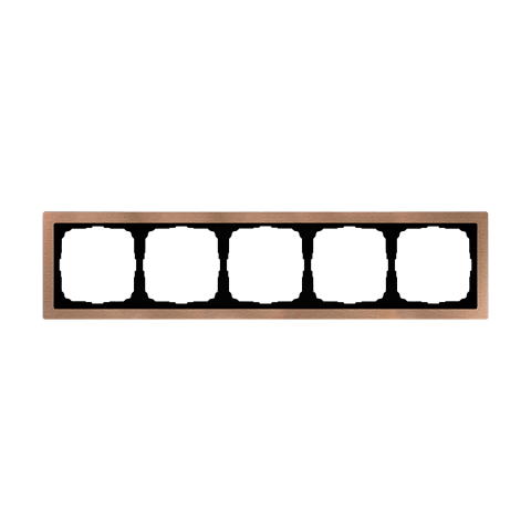 Systeme Electric ArtGallery Pure Металл Медь Рамка 5-ая