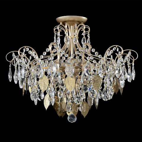 Накладная люстра Crystal Lux ESMIRALDA PL6 GOLD