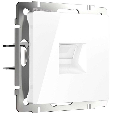 Телефонная розетка RJ-11 Werkel белый W1182001 4690389155383