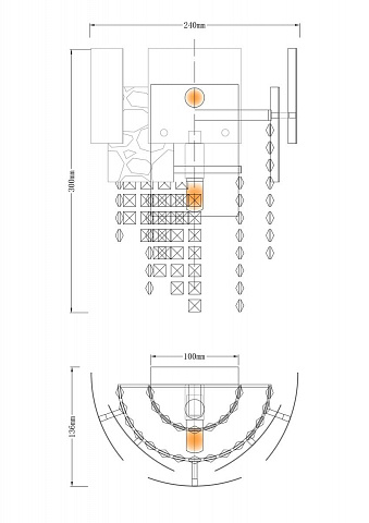 Настенный светильник Moderli Olly V8011-2W