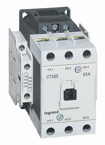 Legrand CTX3 Контактор  3P 65A 2но2нз 230V