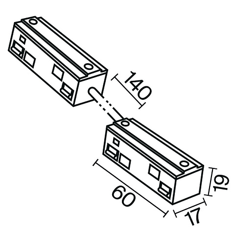 Подвод питания Maytoni TRA034CPC-42W-15-1