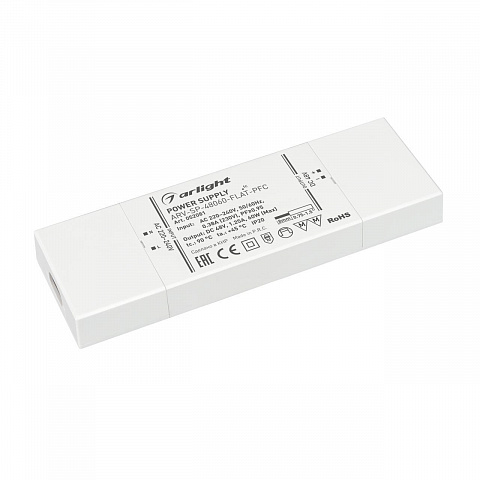 Блок питания ARV-SP-48060-FLAT-PFC (48V, 1.25A, 60W) Arlight 052081
