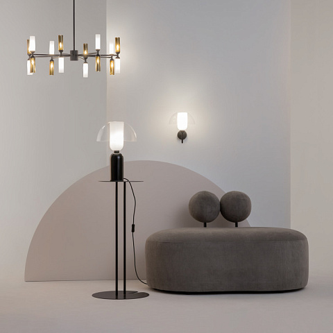 Люстра на штанге Maytoni MOD177PL-16G