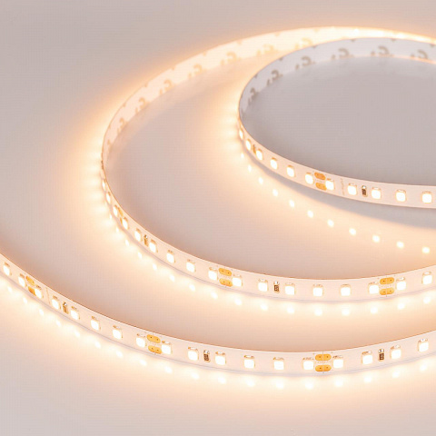 Светодиодная лента Arlight 9,6W/m 120LED/m 2835SMD теплый белый 5M RT-A120-8mm 24V Warm2700 CRI98 021417(2)