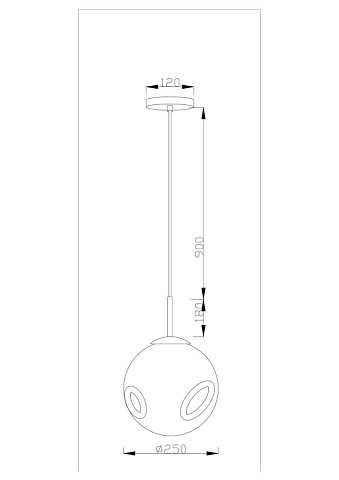 Подвесной светильник Moderli V11519-1P